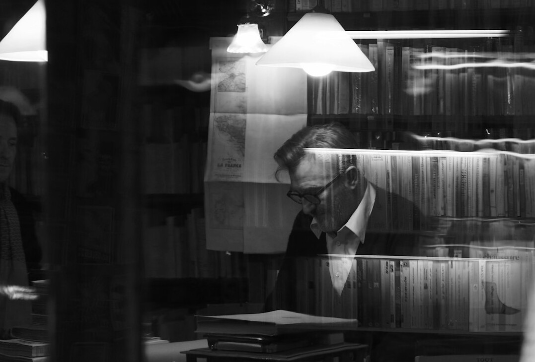detective reviewing evidence