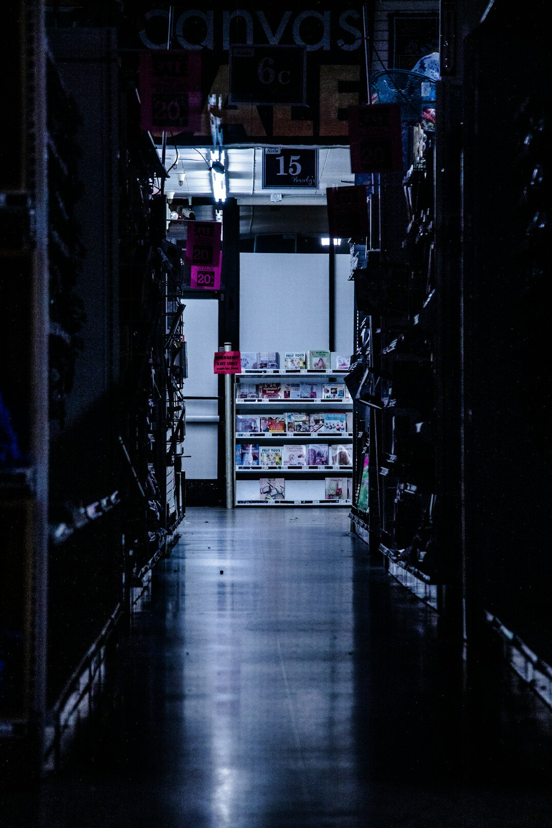 detective monitoring store floor